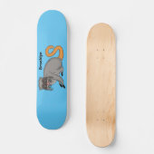 Skateboard Cute Emperor Tamarin illustration (Recto)