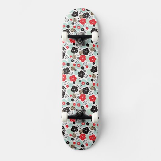 Skateboard Cute Japanese patterns design Case-Mate iPhone Cas (Recto)