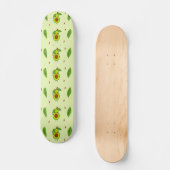 Skateboard Cute kawaii avocado (Recto)