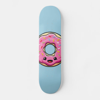 Skateboard Cute Kawaii Donut rose