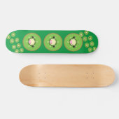 Skateboard Cute Kawaii Kiwi Fruit (Horz)