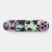 Skateboard Cute Kawaii Pastel Goth Patchwork Gothique Déplais (Horz)