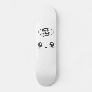 Skateboard Cute Kawaii prêt à rouler !" - des filles à bord