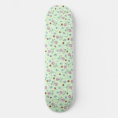 Skateboard Cute Ladybug Polka dot Daisy Flower Russe Motif (Recto)