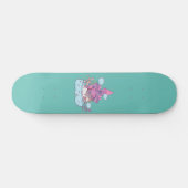 Skateboard Cute licorne (Horz)