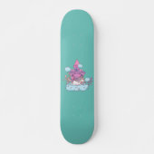 Skateboard Cute licorne (Devant)