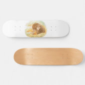 Skateboard Cute Mole (Animal Art for Kids) (Beatrix Potter) (Horz)