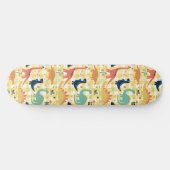 Skateboard Cute Motif Dinosaures   (Horz)