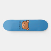 Skateboard Cute Ours Teddy Personnalisé (Horz)