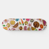 Skateboard Cute Pastry Confections Sweets (Horz)