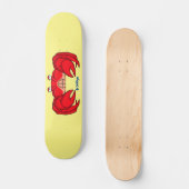 Skateboard Cute red crab cartoon (Recto)