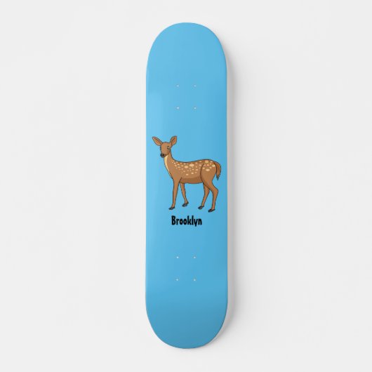 Skateboard Cute spotted of er cartoon (Devant)