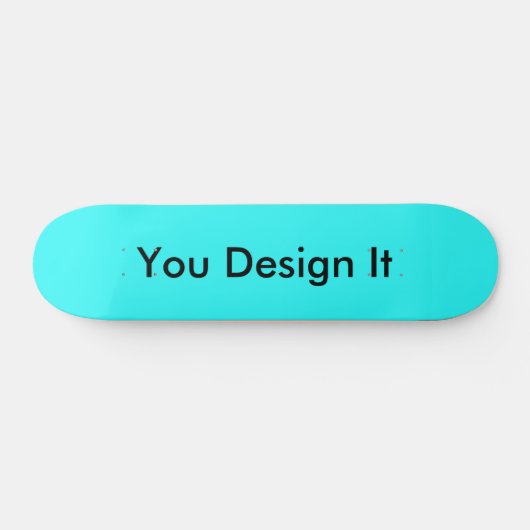 Skateboard Cyan Blue (Horz)