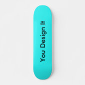 Skateboard Cyan Blue (Devant)