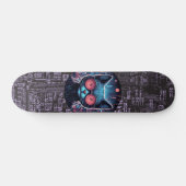 Skateboard Cyber Chat Futuriste (Horz)
