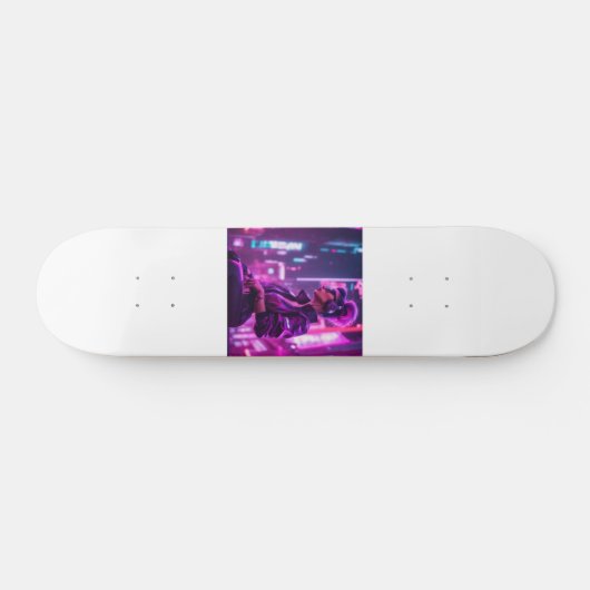 Skateboard Cyber fille (Horz)