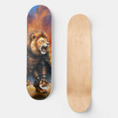 Skateboard Cyber Lion of the Wastelands  (Recto)