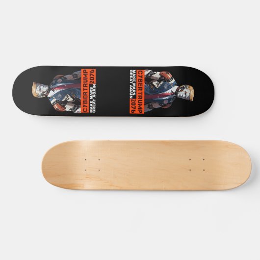 Skateboard CyberTrump 2076 | Rendre la grandeur de Mars (Horz)