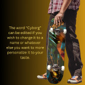 Skateboard Cyborg