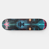 Skateboard Cyborg Circuitry fantôme (Horz)