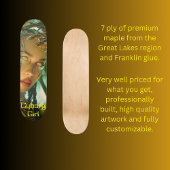 Skateboard Cyborg Girl