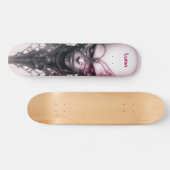 Skateboard Cyborg Girl Fantastic Artsy (Horz)