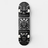 Skateboard Cyborg Samurai (Recto)