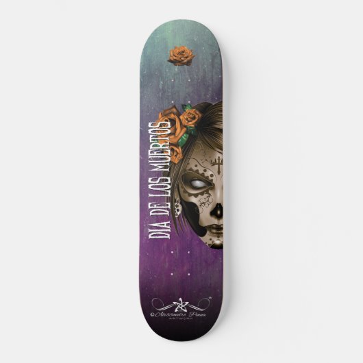 Skateboard D.D.L.M. La Catrina (Recto)