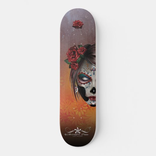 Skateboard D.D.L.M. La Catrina (Recto)
