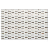 Skateboard Dachshund tissu chien (Fat Quarter)