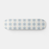 Skateboard Daisy bleu clair (Horz)