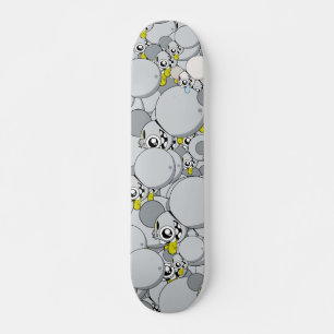Skateboard Dalek "Old School" Gris