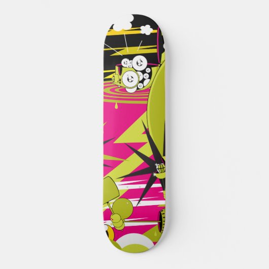 Skateboard Dalek "Triptyque 2e partie" (Recto)