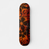Skateboard Damas Grungé - Avec Fleurs (Devant)