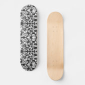 Skateboard Damask Lace Brocade Classic Wallpaper (Recto)