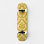 Skateboard Damassé d'or (Recto)
