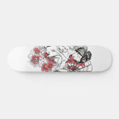 Skateboard dame japonaise (Horz)
