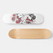 Skateboard dame japonaise (Horz)