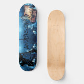 Skateboard Dame pirate personnalisée (Recto)