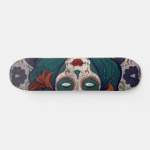 Skateboard Dames crâniennes (Horz)