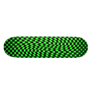 Skateboard Damier onduleux punk
