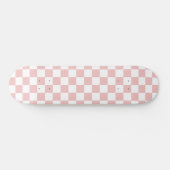 Skateboard Damier Rose Bébé Game Love (Horz)