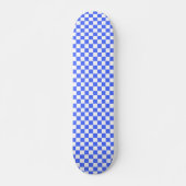 Skateboard Damier saphir classique visuel (Devant)