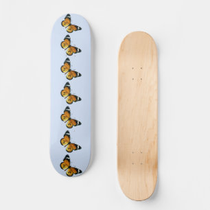 Skateboard Danaus chrysippus - Le Tigre pur, reine africaine