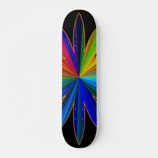 Skateboard Dandelion Rainbow Skboard (Devant)