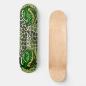 Skateboard Dangereux crocodiles heureux (Recto)