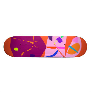 Skateboard Dans le ciel du concert de congélation Brésil Sole