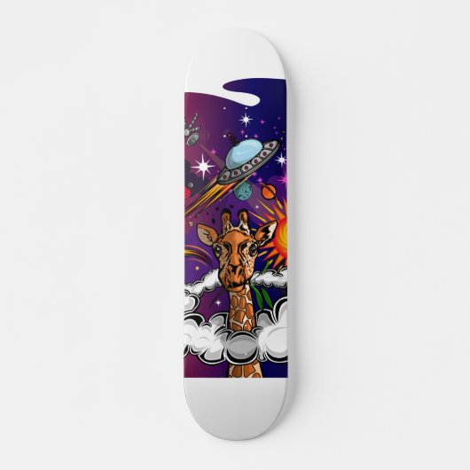 Skateboard Dans Les Étoiles (Devant)