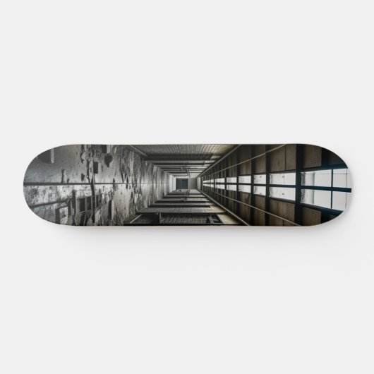Skateboard Dans une prison abandonnée (Horz)