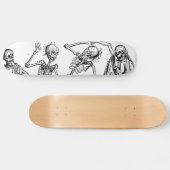 Skateboard Danse de la mort par Michael Wolgemut 1493 (Horz)